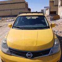 نيسان فيرسا هاشباك تكسي ٢٠٠٩ ياباني وارد امريكي حادثها امامي بأسمي رقم...