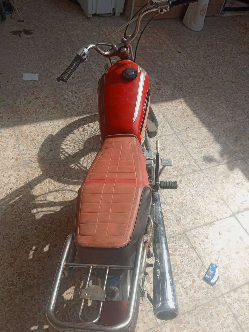 دراجه يراني موديل 19 السعر 300 وبيها مجال لعنوان بغداد شعب رقم ***********
