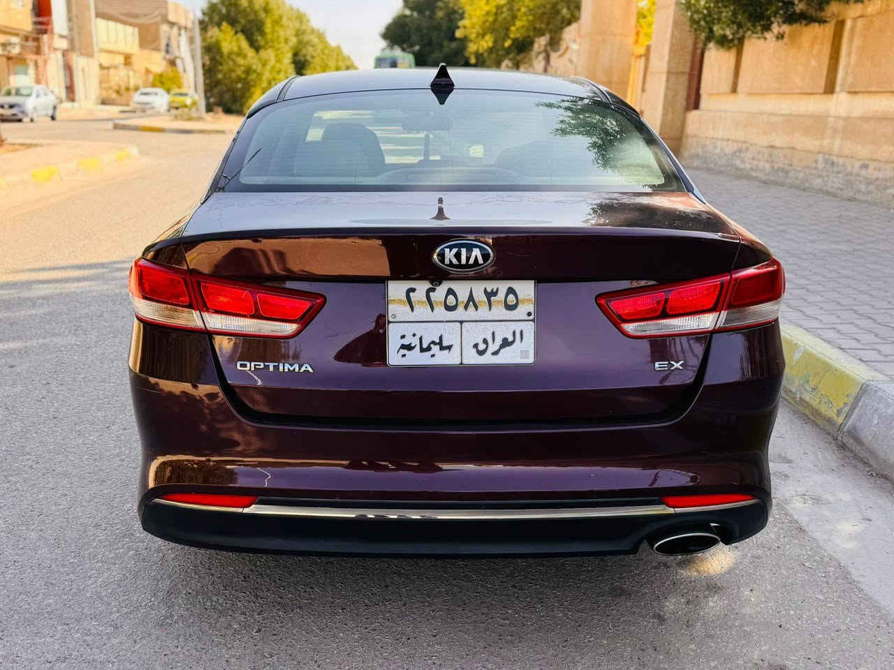 السلام عليكم البيع لو المروس حسب القناعه 
اوبتيما  وراد امريكي موديل2016
سياره فول عده الفتحه 
مواصفات 
بصمه
بصمت ابواب 
كشن جلد 
كشن كهرباء شاير مري مري شفط 
تحكمات ستيرن 
محرك 2400
محرك كير حداديه تبريد كله بلكارتون 
السعر 120وبيه مجال 
كربلاء حي العامل 
***********
