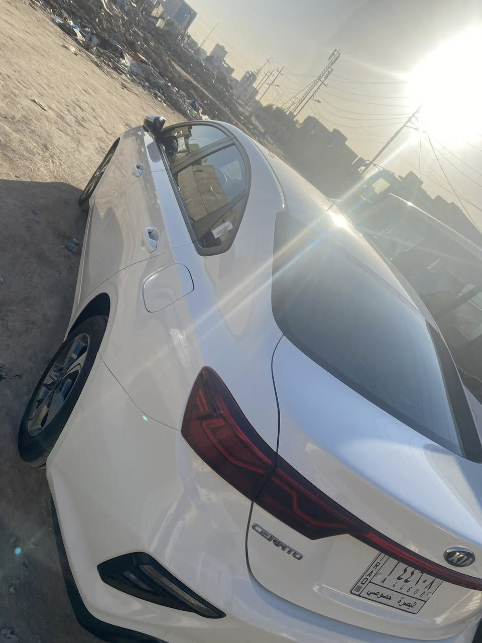 سيراتو 2019خليجي ماشيه 148كيلو رقم بصره بيها باب خلفي جهه العبري مبدل بلاد اصلي مال الوكاله بدون صبغ وبيها جمالغ الامامي بارد وسحب كارت والباقي كفاله مكانها البصره التنومه رقم الهاتف ***********السعر 135بيها مجال @
