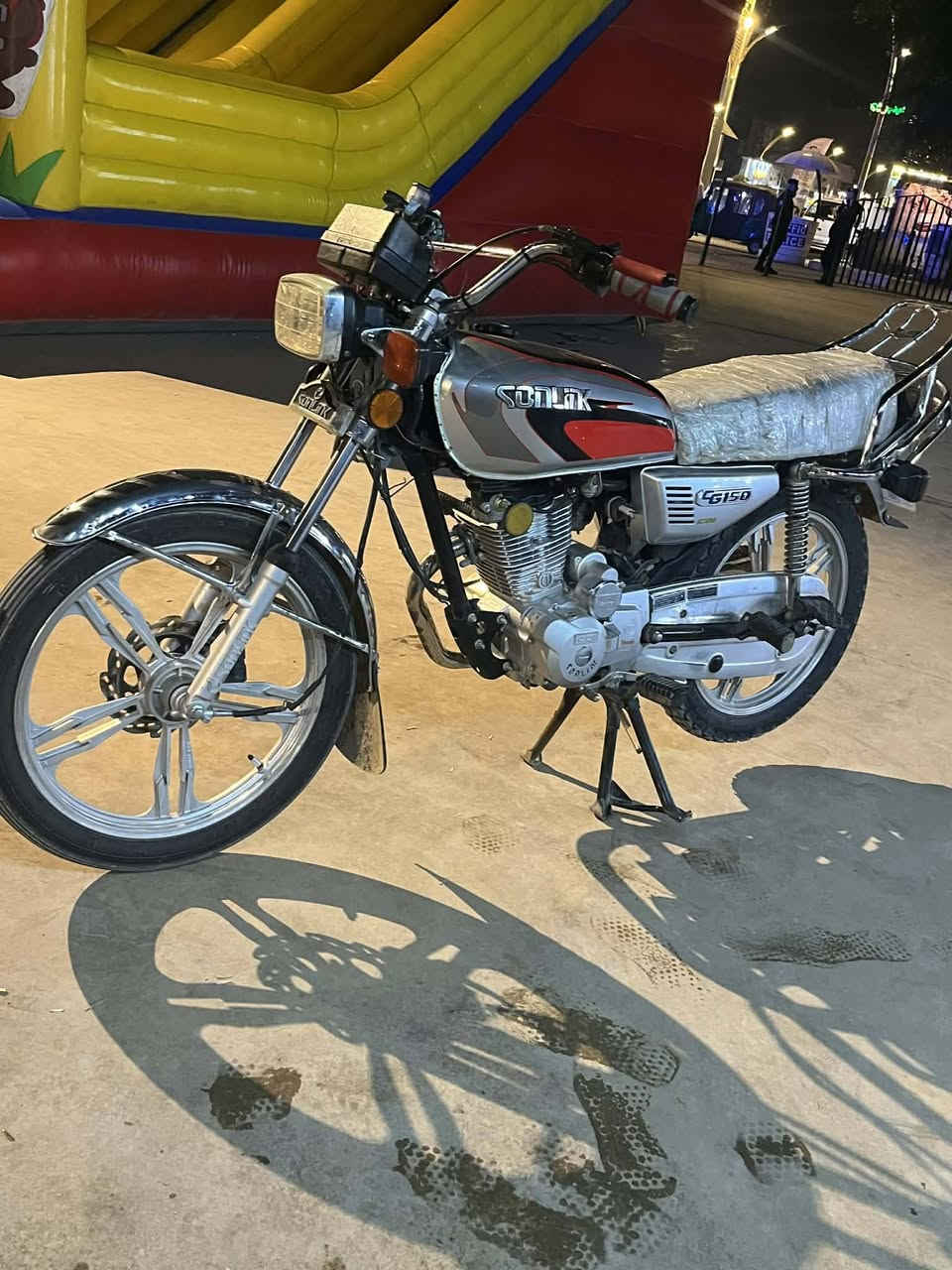 السلام عليكم
دراجه سيفان ٢٢
مكفولة كفالة عامه من كلشي
فول تفحص وتاخذ
السعر ٥٧٥وبي مجال العنوان ديالى بعقوبة رقم الهاتف ***********
