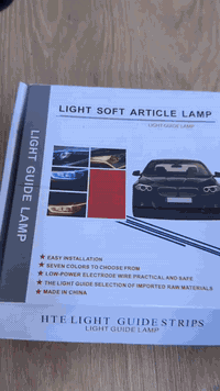 شريط إضاءة أمامي مرن للسيارة (حاجب LED) – 60 سم  إضاءة نهاريةتجميلية ل...