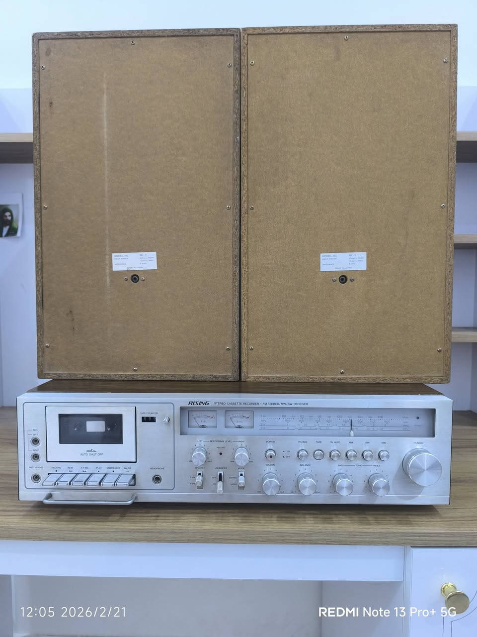 جهاز رايزنك نظيف جدا" شغال راديو مسجل أواكس للبيع
السعر ٢٣٠ مع التوصيل 
اليحب يتواصل على الخاص


**إذا كنت صاحب هذا الإعلان وتريد حذفه لأي سبب، رجاءا أرسل رسالة إلى الدعم الفني**