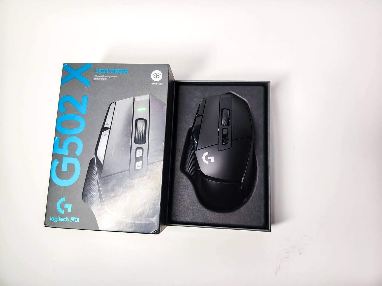 Logitech G502x lightspeed ماوس
جديد كامل الملحقات 
السعر 110 الف


**إذا كنت صاحب هذا الإعلان وتريد حذفه لأي سبب، رجاءا أرسل رسالة إلى الدعم الفني**