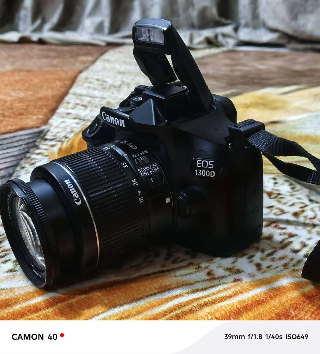 كامره كانون دي 1300نظيفه استخدام قليل كلش مع شاحنه وجنطه السعر 300 وبيها مجال قليل


**إذا كنت صاحب هذا الإعلان وتريد حذفه لأي سبب، رجاءا أرسل رسالة إلى الدعم الفني**