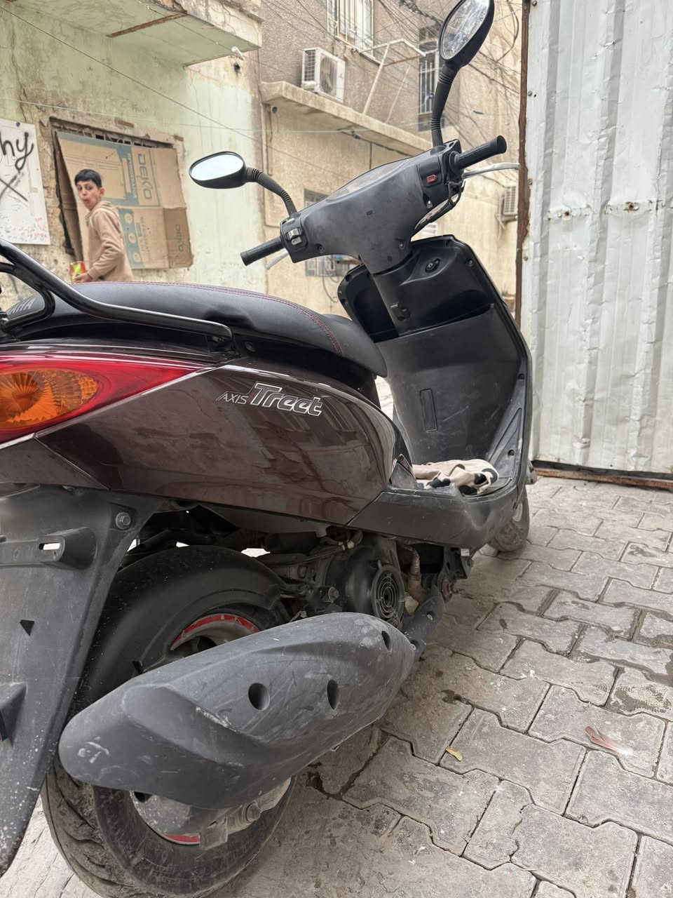 سلام عليكم 
دراجة اكزز ياباني مكفوله كفاله عامه السعر12ورقه وبيه مجال مكاني بغداد الحرية ***********
