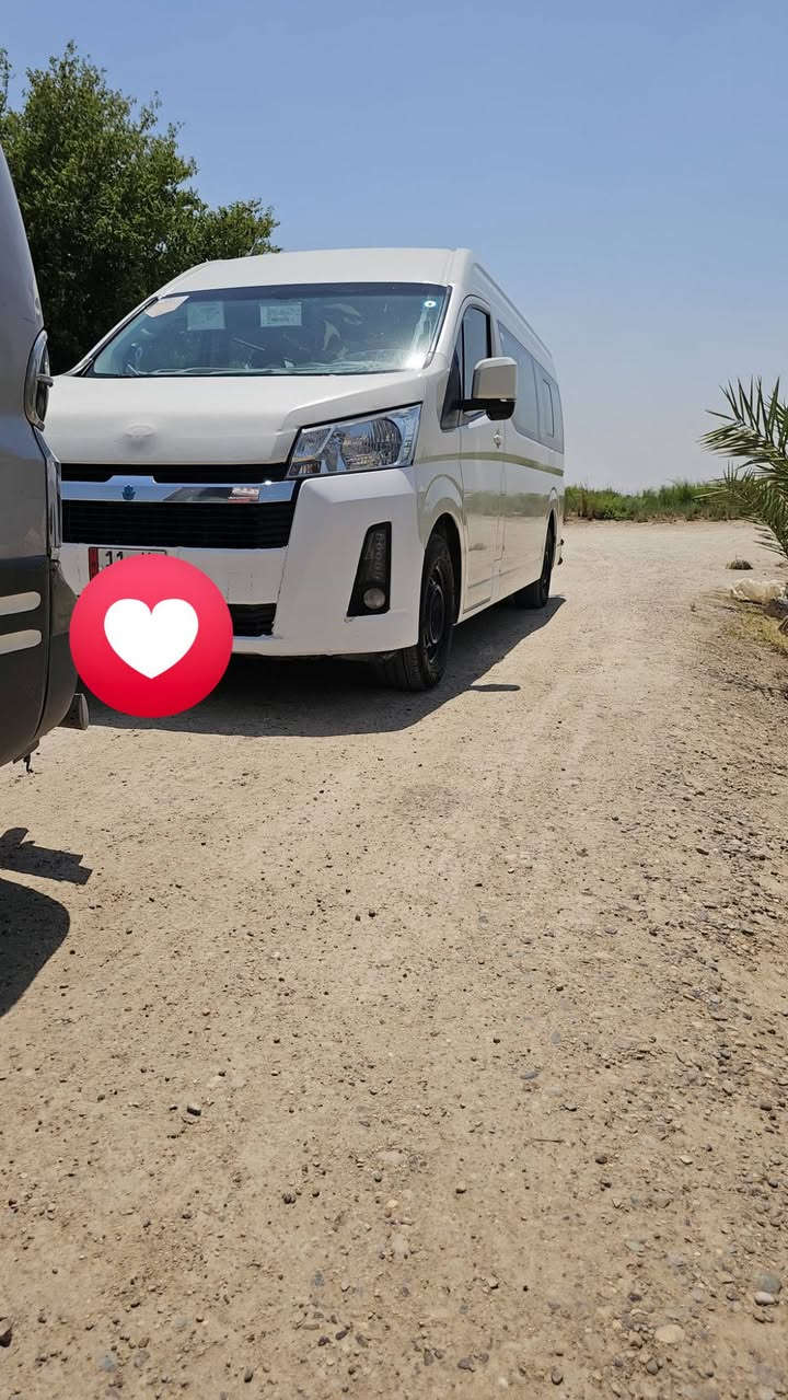 للبيع هايسه بوز موديل 2023 رقم بغداد كفاله عامه من شخط مكينه كير اكسن كفاله تبريد ثلج  سياره جاهزه دوشمه عام  كير اوتماتيك فول موصفات ماشيه 200الف مكاني بابل الحصوه ‏‪للستفسار عل رقم ‏‪***********‬‏
