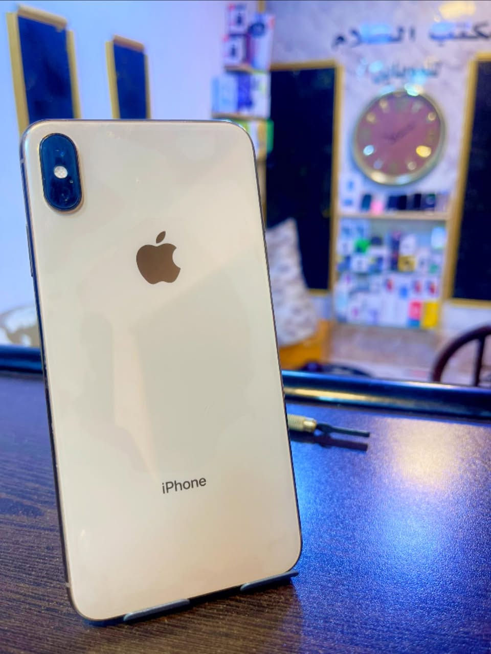 iPhone XS Max 📲
256 GB 
100 🪫
النظافه 95 ‎%‎
***********
مبدل شاشه وكاله ابل 100‎%‎
