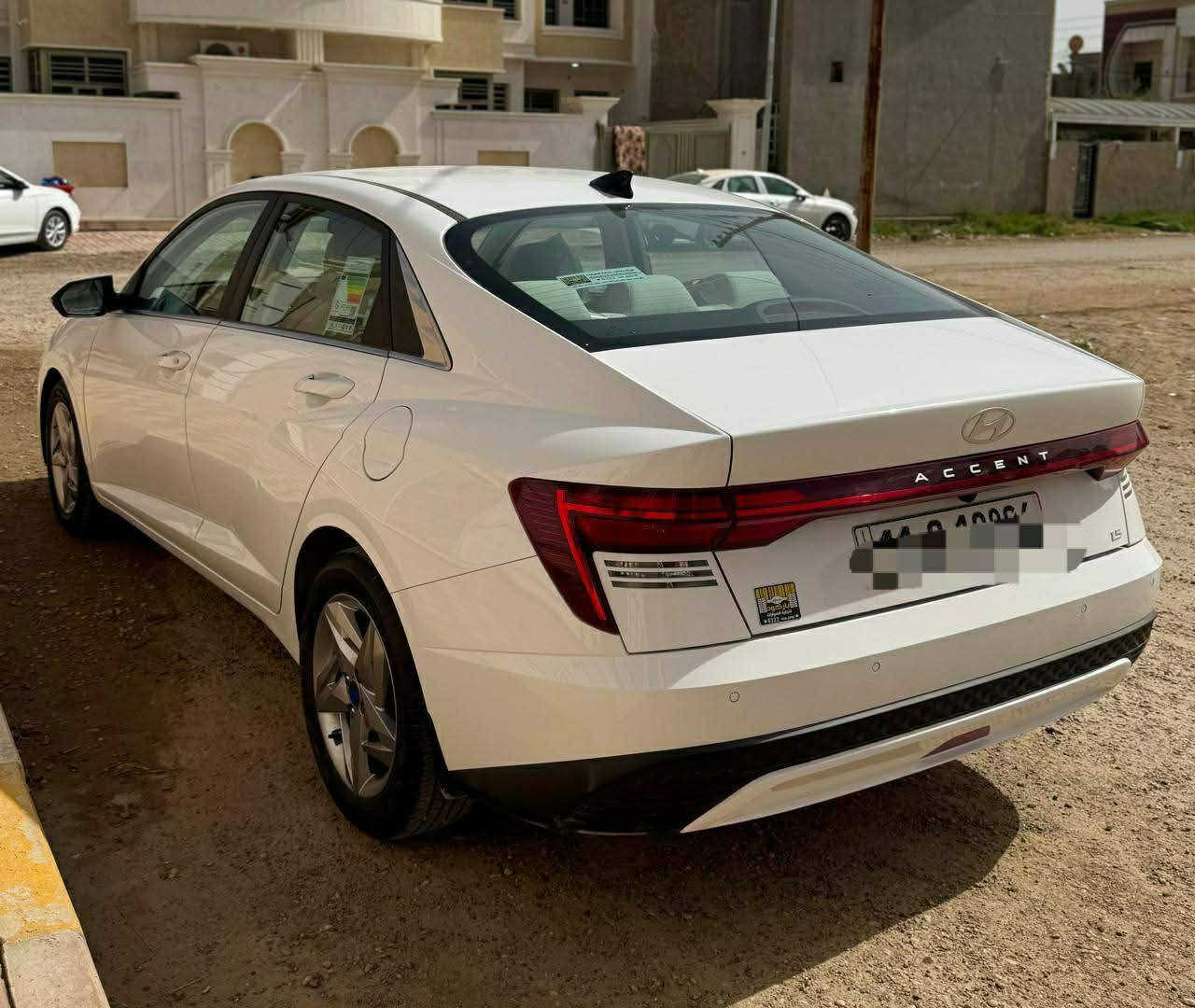 من رخصة الادمن ....  للبيع نقدا 🌳🌳🌳🌳🌳🌳
هونداي اكسنت خليجي موديل ٢٠٢٤  رقم بغداد الجديد (( باسمي )) مشروع وطني تحويل مباشر بنفس اليوم والسيارة بيها ضمان شركة هونداي ماشية  قليل كفالة من الصبغ والتبديل والكير والمحرك    ومكانها الرمادي  والشراي يتصل على الرقم ***********  🌳🌳🌳🌳🌳🌳🌳
ملاحظة/ الاتصال على الرقم فقط غير متواجد عالفيس
المواصفات /
١- فتحة سقف سلايد روف
٢- شاشة دشبول متصلة ليزرية
٣- كامرة بلادية امامية وخلفية
٤- حساس امامي خلفي
٥- لد امامي خلفي
٦- تبريد منفصل قطعتين امامي خلفي
٧- تحكم ستيرن فول جهتين
٨- مري شفط
٩- شاشة ليفيكيشن
١٠- اشاير بالمري
١١- محرك ١٥٠٠ دبل نوزل
