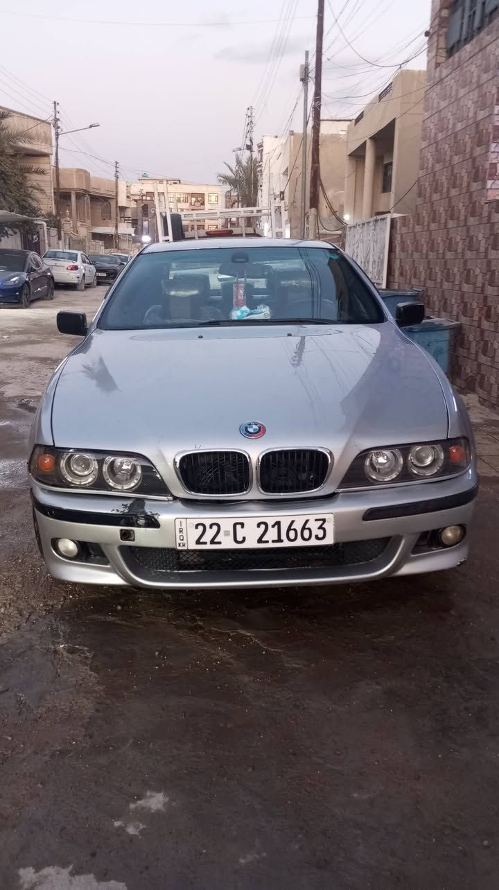 BMW E39 528I موديل 2000 رقم اربيل جديد السيارة بأسمي 
هزة جديدة تحويل او وكالة
مواصفات السيارة فول
محرك 6 سلندر دبل فانوس اقتصادي
كير اوتو وعادي وS و M
كشنات مخمل 
سلايت روف  سقف كهرباء
حساسات امامي وخلفي 
جام اوتو اربع جامات 
جنطة بصمة شفط
تحكم مري جهتين
شاشة اندرويد وكاميرا امامي خلفي 
تخم تاير جديد ويل M
صدر امامي خلفي جديد 
صبغ عام 
تدفئة شغالة 
السيارة كاملة الكمال لله ما عدا التبريد لان تعاجزت اسوي لان شتاء
 السيارة مكانها بغداد 
السعر 95 وبيها مجال قليل 
الشراي يتصل على الرقم ***********
***********
