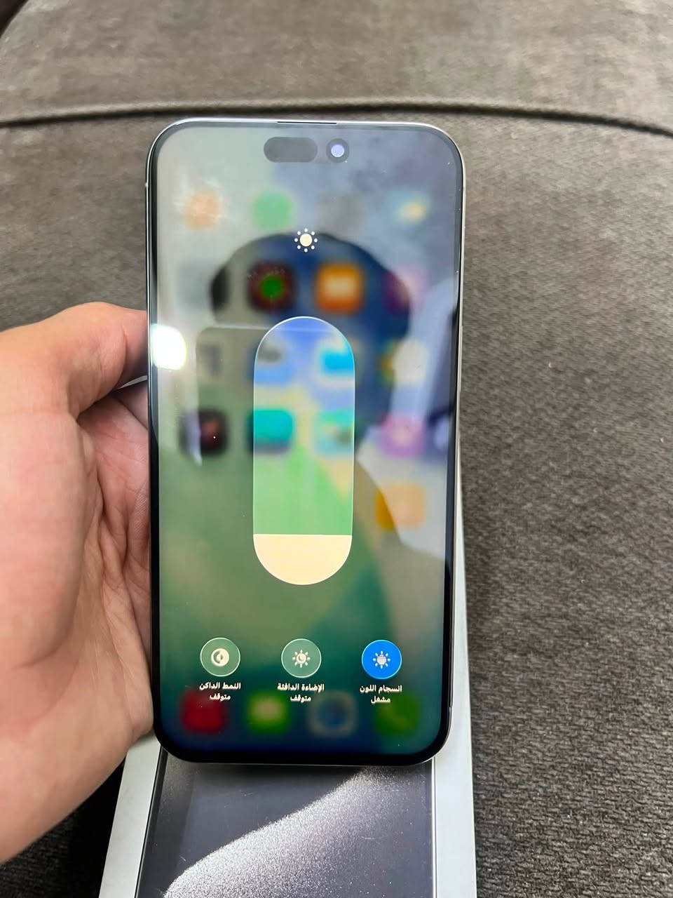 سلام عليكم 15برو ماكس جهاز كلش حلو ذاكرته 256  بطاريته 87 بدل شاشه نوعيه حلوه ولضهر مكسور فيس إيدي شغال
سعر 650
***********
