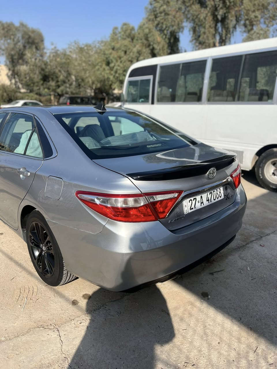 كامري 2015 SE رقم ذي قار باسمي
السياره بدون حادث صار بيه صبغ اثر شخوط 
لغد شاصي كفاله 
مكينه 2500 كير ست نمر كفاله
حداديه جديده كامله 
شاشة وكامره خلفية كش جلد 
تخم تاير جديد 
سيارة جاهزه مكان السياره ذي قار الناصرية
السعر 135 بيه مجال


**إذا كنت صاحب هذا الإعلان وتريد حذفه لأي سبب، رجاءا أرسل رسالة إلى الدعم الفني**