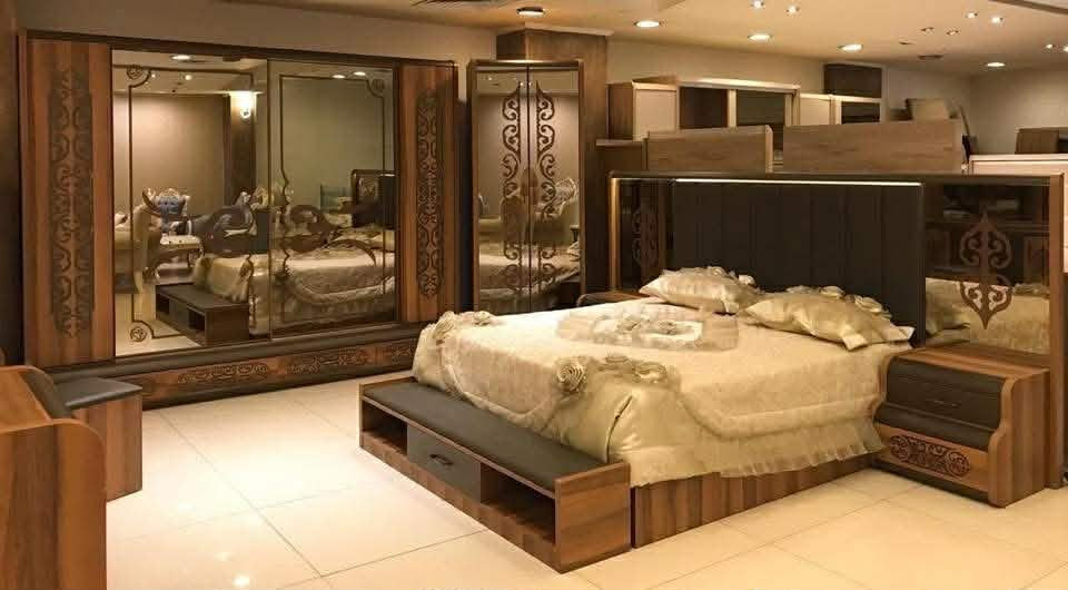 سلام عليكم غرفة نوم١١قطعه للبيع جديده شرط ***********
