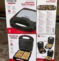 كابسة صاج كبيرة • شواية ١٨٠° • وافل ساندويتش ٣في١