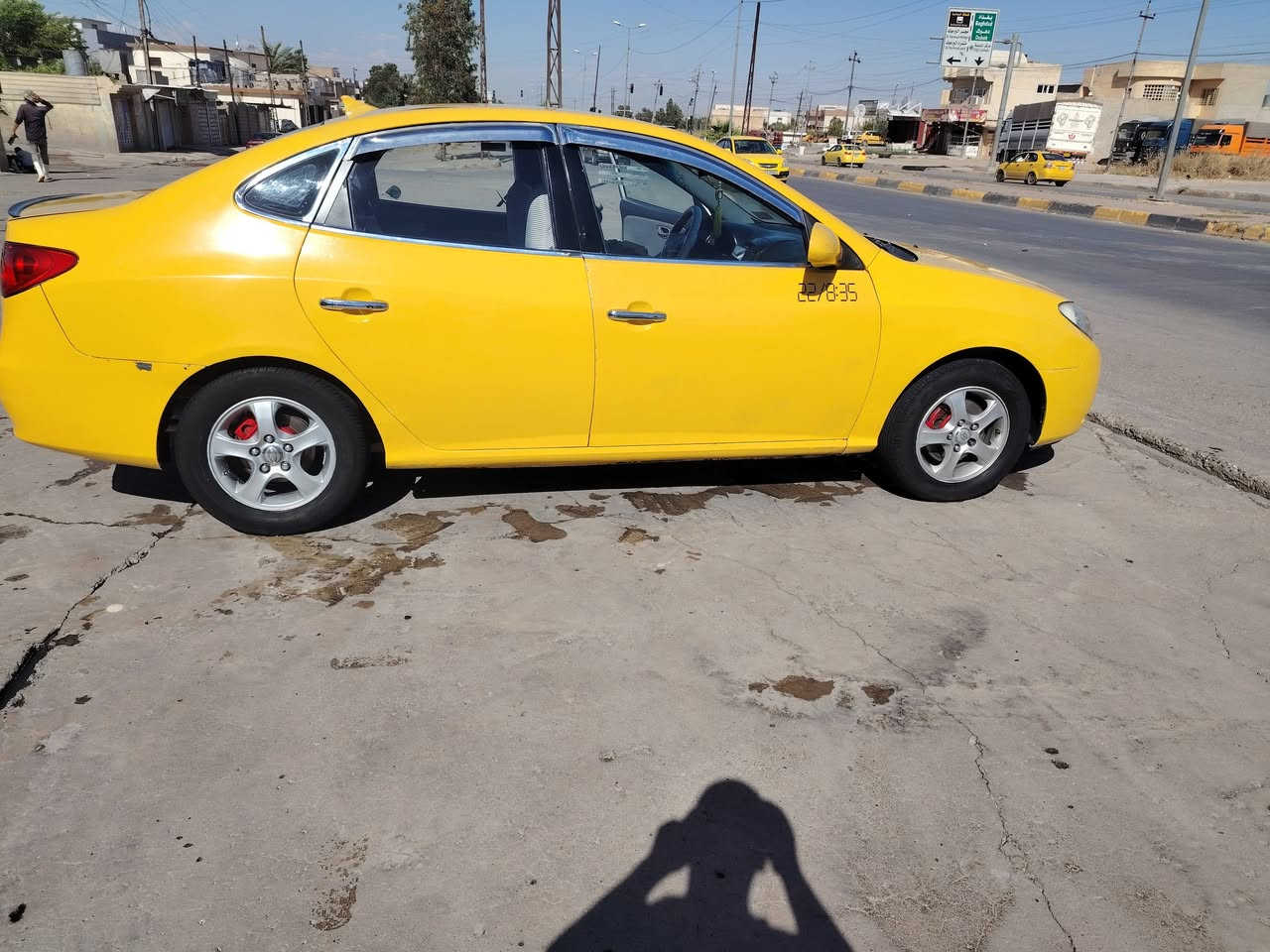 النترا موديل 2007 كوري
هيئة وغرامات مصفره
شرط التحول
تلقيطات مال تكسي
بيها رصعات بالسقف
تبريد ثلج محرك شرط
بدون دواخل 
السعر 95$ ورقة وبيها مجال بسيط
اتصال/ ***********
