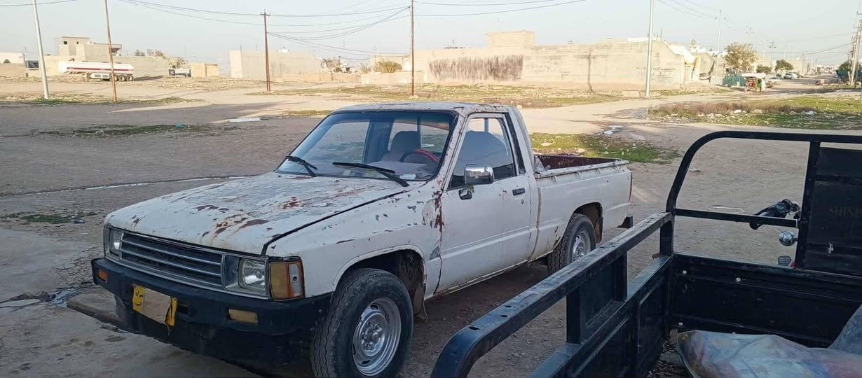 سڵاو هاوڕێیان
ئەم پیکابە بۆ فرۆشتن
مۆدێل ٨٥
ماڵی کەسابەت 
بە شەرتی گێڕ و مەکینە و ئەکسل
وە بە شەرتی سەنەوی و ئەوەلیات
شوێن: کەلار -سمود
ژم:***********
