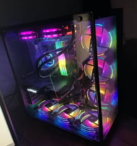 pc للبيع  Cor i5 12400f  motherboard asus prime z690 p d4  RAM 32 t. F...