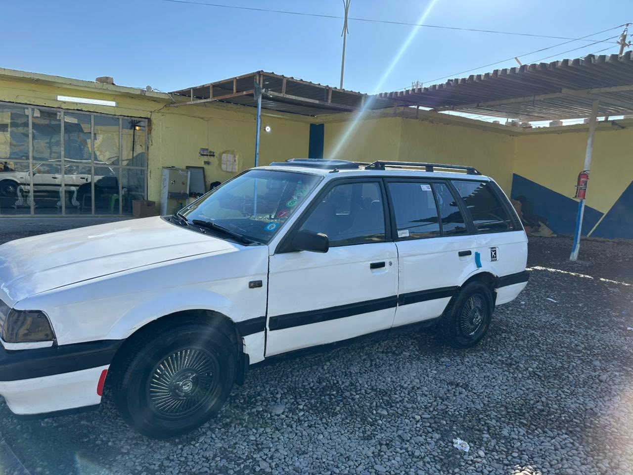 السلا عليكم
للبيع سياره نوع مازدا 
موديل 1993
حجم 323
رقم صلاح الدين شرط التحويل 
سنويه ل2030
كير شرط محرك بي خيط بخار 
4تايرات جدد صدر فوك النص عمر 
الكشر شوف العين 
السعر المطلوب 26ورقه اوبيهامجال للشراي 
مكان السياره صلاح الدين قضاء العلم 
للاستفسار والتواصل هـ***********
