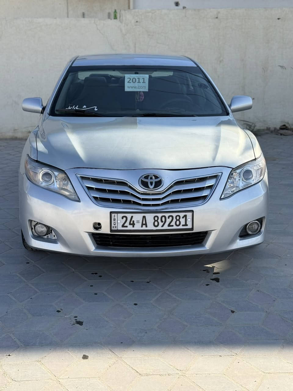 السلام عليكم...
للبيع...نقد فقط  اعتذر عن الاقساط 
بسعر 95$وبيه مجال بسيط
كامري امريكي2011 لون سلفر
رقم دهوك
شرط التحويل والغرامات 

✅محرك2500/شرط لاتبخير ولاتنقيص 
✅كير اتوماتيك بدون اي عيب مال بيت"
 ✅سياره جديده شرط برغي ما ناقصها 💯➡️Ⓜ️

🔴سياره بيها اربع قطع بدون دواخل ٣ قطع خارج العراق و ١ قطعه  ادخل العراقⓂ️➡️

تايرات 4️⃣ جديدة 🆕 
صدر امامي خلفي كله جديد 
شرط التحويل ثاني يوم
السعر 95$ وبيها مجال بسيط 
مكان السيارة صلاح الدين تكريت القادسية
رجاءً ما أقفل سعر بالتلفون تعال وتدلل 
للاستفسار ***********
