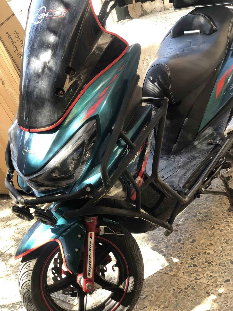 السلام عليكم دراجه سترونك مديل ٢٣ كل التفاصيل مال الدراجه طالعه بلصور حته شكد ماشيه التواصل والاستفسار الاتصال   ع الرقم 
*********** 
العنوان كربلاء حي العامل
