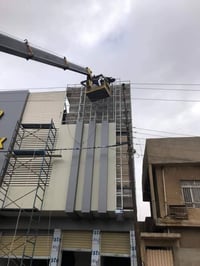 تغليف جميع البنايات ورفع كابون  تغليف واجهات بأسعار مناسبه ✅  لتطوير ا...