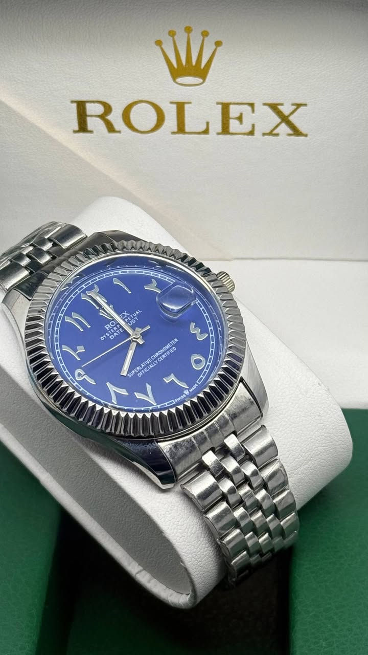 السلام عليكم 
تم وصول وجبه جديده من الساعات 
والسعر بس ب 5 الف للرولكس 

والساعه الفحميه هيه وعلبته ومفتاح تصغير بس ب 6 الف 

لدى مجمع محطم الاسعار 
قرية شكرآ الشارع العام مجاور غسل العويد 
للاستفسار ***********
