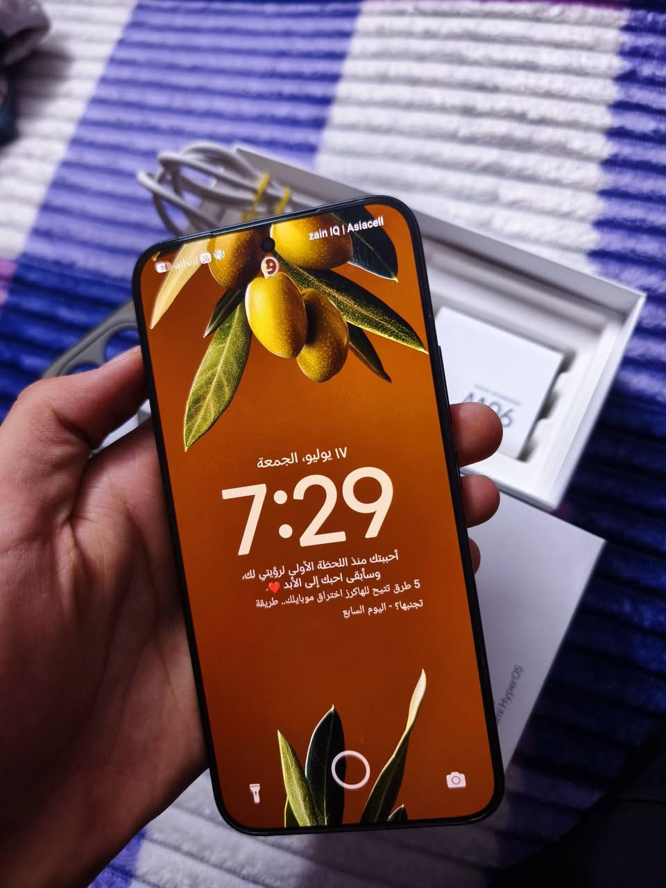 سلام عليكم
شاومي 15 تي برو 
Xiaomi 15 t pro
ذاكرة 512 GB
بطارية 99% / عدد دورات 228 
لون اسود 🖤
جهاز معروف بمواصفاته ومتكامل من ناحية الاداء وتصوير وشحن وشاشة جهاز فلاكشيب 
السعر : 785 الف بي مجال بسيط 
الي مهتم يراسلني ع واتساب 
***********
، سعر الجديد ب 940 الف *
