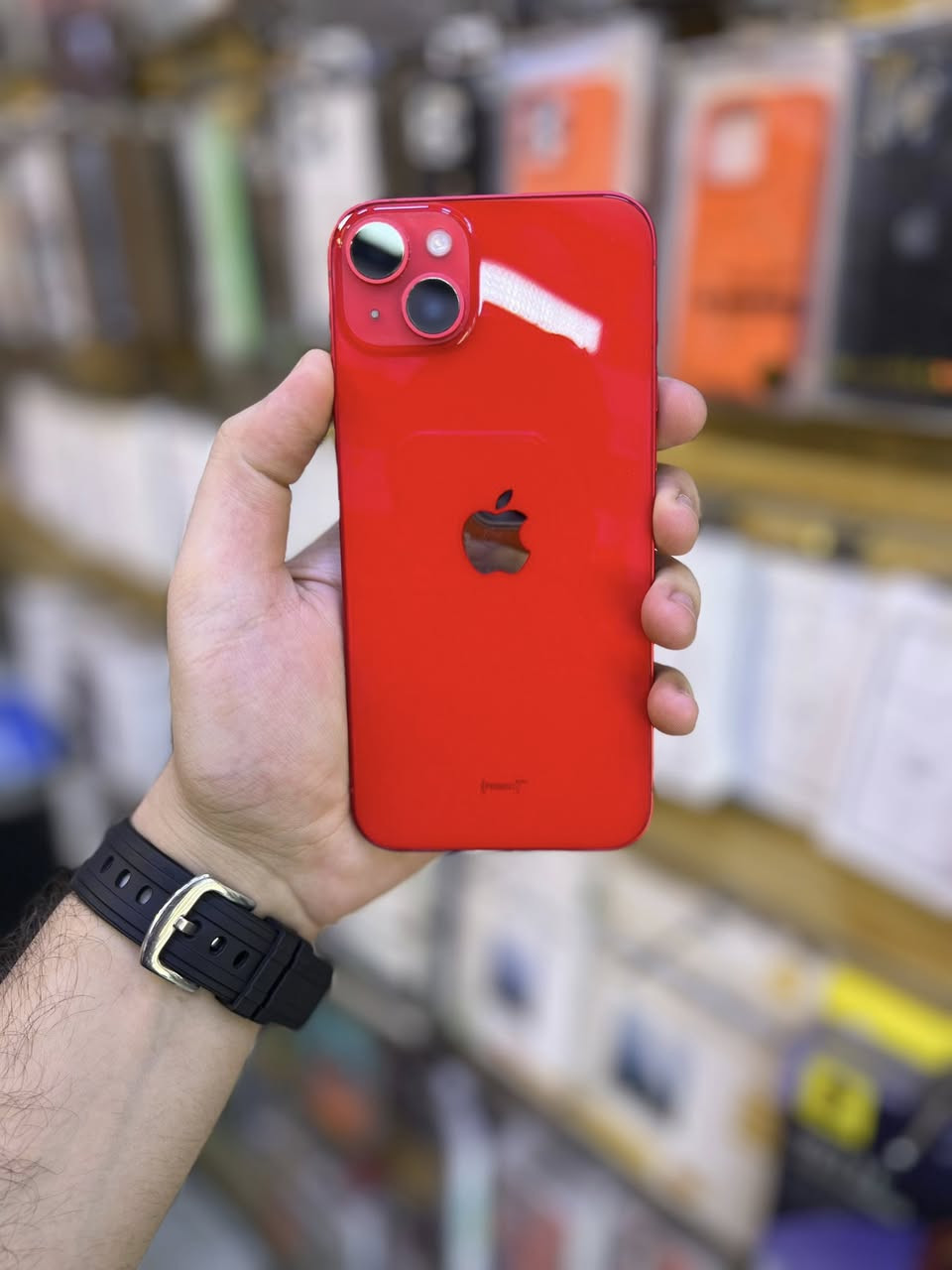 ايفون 14 بلاس (ايسم) ذاكرته 256 و بطاريته 93‎%‎ الجهاز نظافته مية بالمية و ملحقاته كلللها كاملة و بي ضمان خمس ايام 
سعره 525 الف 
العنوان بغداد / البياع / شارع عشرين / قرب قاهر الاسعار
للاستفسار على الرقم ***********
