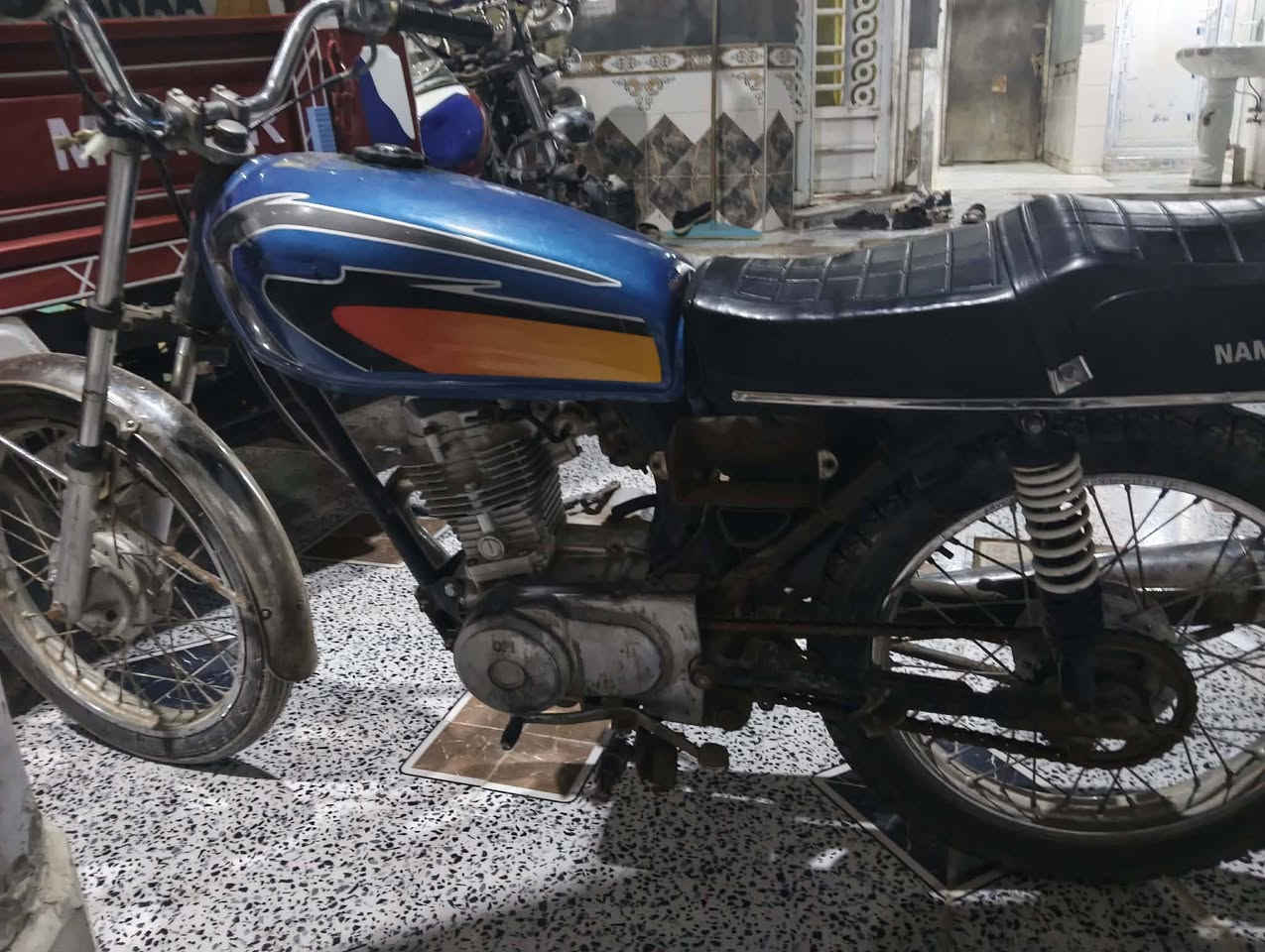 دراجه نامه للبيع لا تبخر ولا تنقص مكينه حلوه ويرادله ترتيبات بصيطه سعر 275 وبيه مجال الرقم..***********
