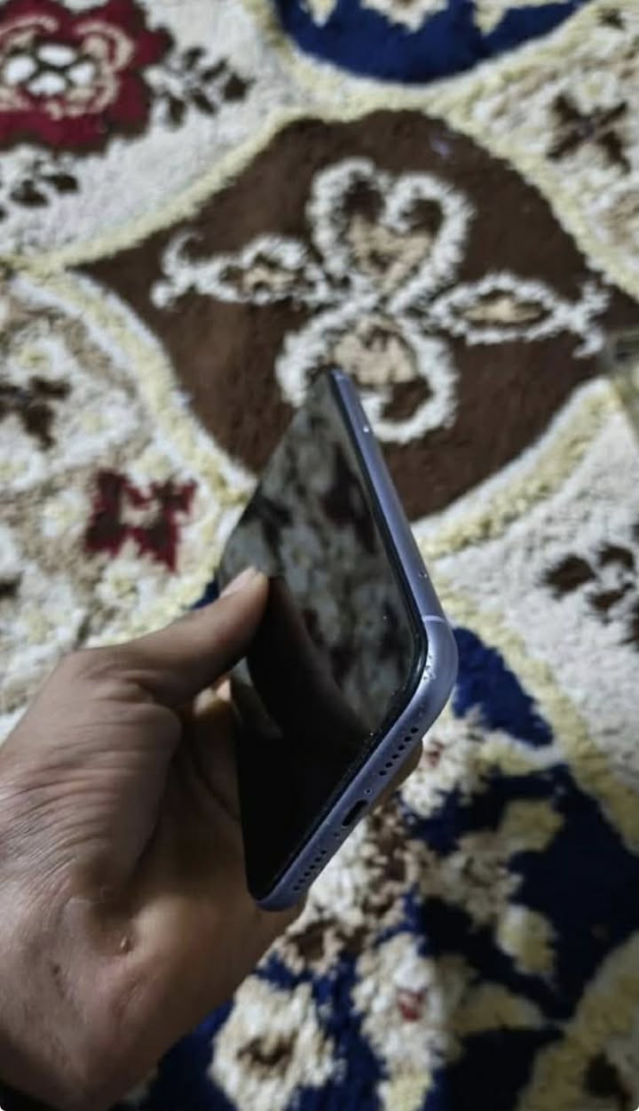السلام عليكم ايفون 11 عادي للبيع
ذاكره 64
 بطاريه 62 مايصرف شحن ابد 
الجهاز نضيف فقط بيه اشعار شاشه و الشاشه ممبدله ابد فقط وكع مني وطلع بي اشعار نهايته من الاخير 140  مكاني كركوك حي العروبه رقمي لل تواصل ***********

