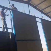 معمل الرحمن • جملونات • هياكل حديدية