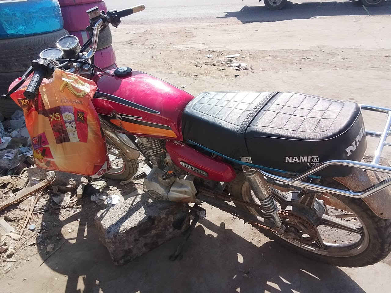 دراجة خمسه كير اوراق موديل 2023 السعر 350 المكان مدينه كياره تجفيت  جديد يرادله ترتيب


**إذا كنت صاحب هذا الإعلان وتريد حذفه لأي سبب، رجاءا أرسل رسالة إلى الدعم الفني**