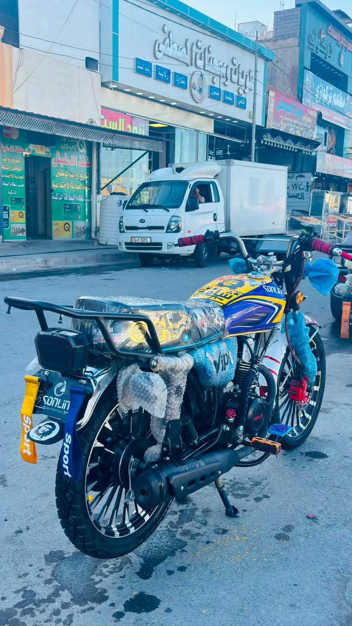 ضاغطه وزنجيل موديل 2025 محرك 200 لون بنفسجي بصمات ثنين منفيس تشغيل عن بعد دراجه جديده بمعنى الكلمه بعدهي زيرو شراي يجي خاص او يتصل ***********
