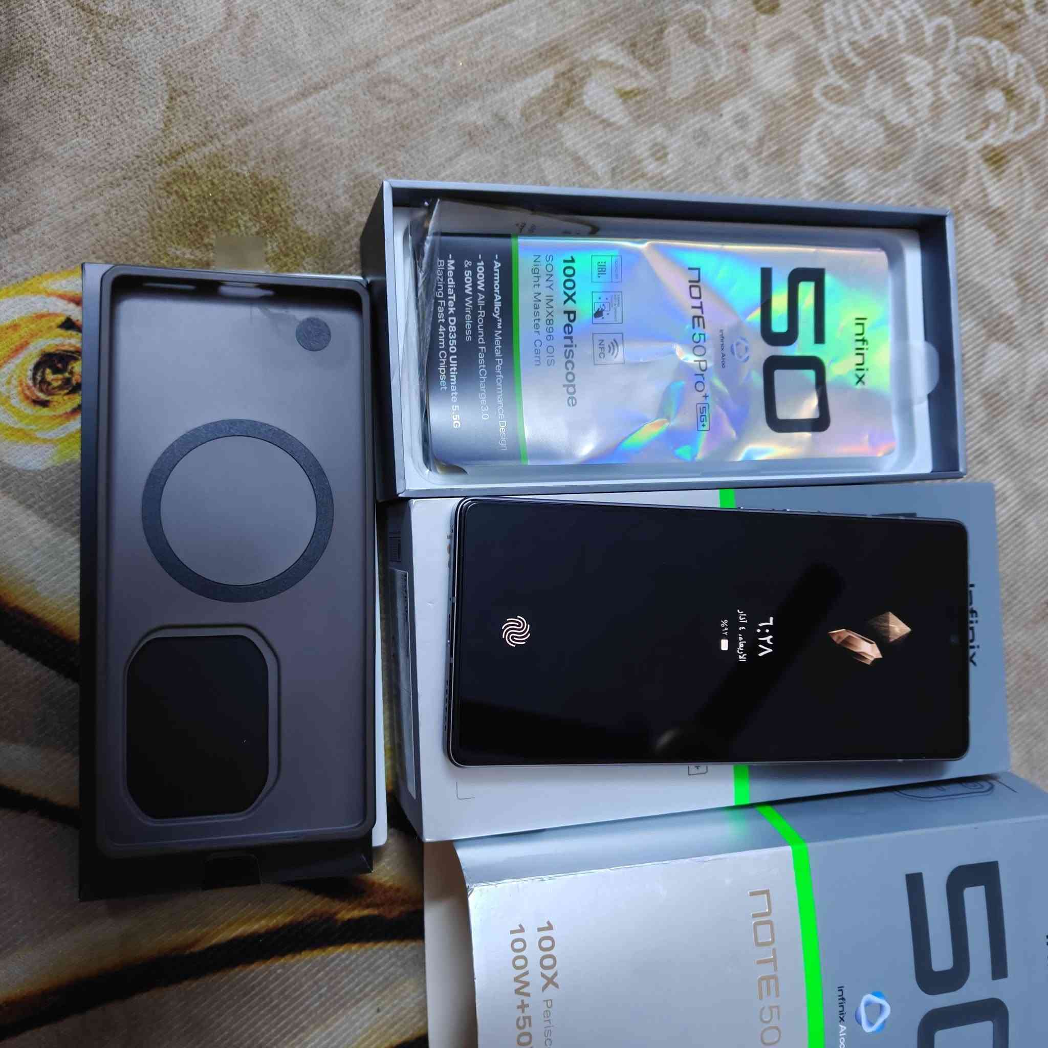 جهاز انفنكس نوت 50 برو بلاص5G الجهاز اخو الجديد بعده بالجيس استخدام قليل جدأ ذاكره 256 العشوائية 24 بطاريته 5200 شاحنته 100 واط شحن سريع جداً جداً الجهاز جديد بعده سعره 370 الف وبي مجال سكني بغداد...


**إذا كنت صاحب هذا الإعلان وتريد حذفه لأي سبب، رجاءا أرسل رسالة إلى الدعم الفني**