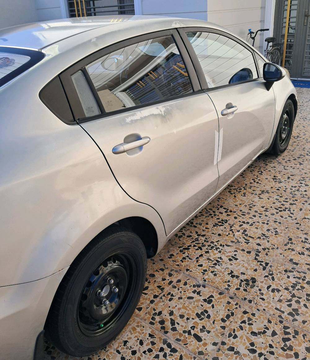كيا ريو ٢٠١٦ خليجي محرك ١٦٠٠ بأسمي بصرة مكينة وكير كفالة كهربائيات شغالة تبريد تدفئة شغال بيها رشات بدون ضربة السعر ٧٥ ورقة