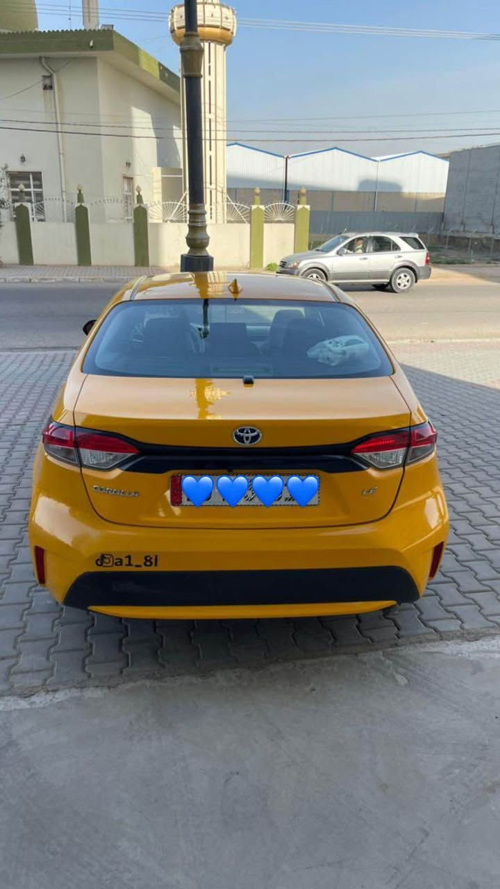 🟢Toyota corolla 2022LE 🟢
تكسي جاهز دفتر بانزين منضومة غاز جاهزا 
نقابه مصفر شرط التحويل والغرامات 
شرط بدون دواخل كافة ايرباكات سليمه 
حجم المحرك 4 سلندر (18) 

🔴(السعر/19000 $ )

🔴المواصفات :

   
رادار أمامي(تحديد مسار)
تحكم وضعيات القياده
Drive ModAuto Stop)
هاند بريك بصمة
اوتو هولد(Auto Hold)
مانع انزلاق+ABS
كاميرا خلفية 
تحكمات استيرن 
وبقية المواصفات المعروفة
الضرر كما موضح بالصور

🔴(العنوان/كركوك)
&&&

🔴الاتصال

***********
*********** كركوك, العراق

