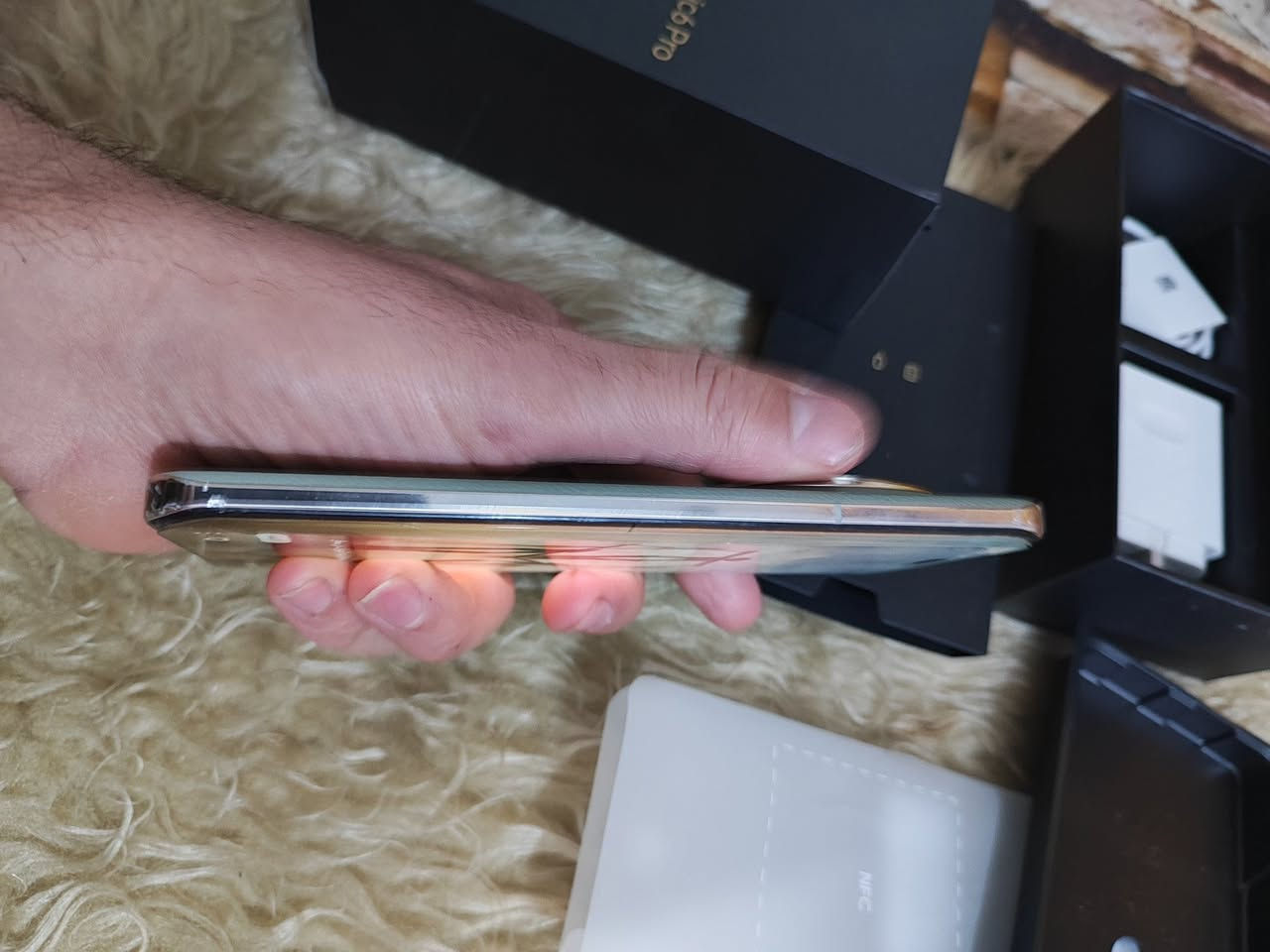 سلام عليكم اخوان جهاز هونر ماجك ٦ برو نسخه عالميه 512 كامل الملحقات اخواني نتبه رجاء الجهاز بي كسر بلكلاسه مماثر ابدا مماثر ابدا انتبه الجهاز شاشه طبيعه مابيه اي مشكله ولا اي لون ومن تجي تتاكد بنفسك  وايضا بي خدوش بشاصي مكاني بغداد توصيل ماعندي سعر الجهاز 440 الف او مراوس سعر ثابت اخوان رجاء للاستفسار خاص او وات ساب وبخدمتكم ***********
