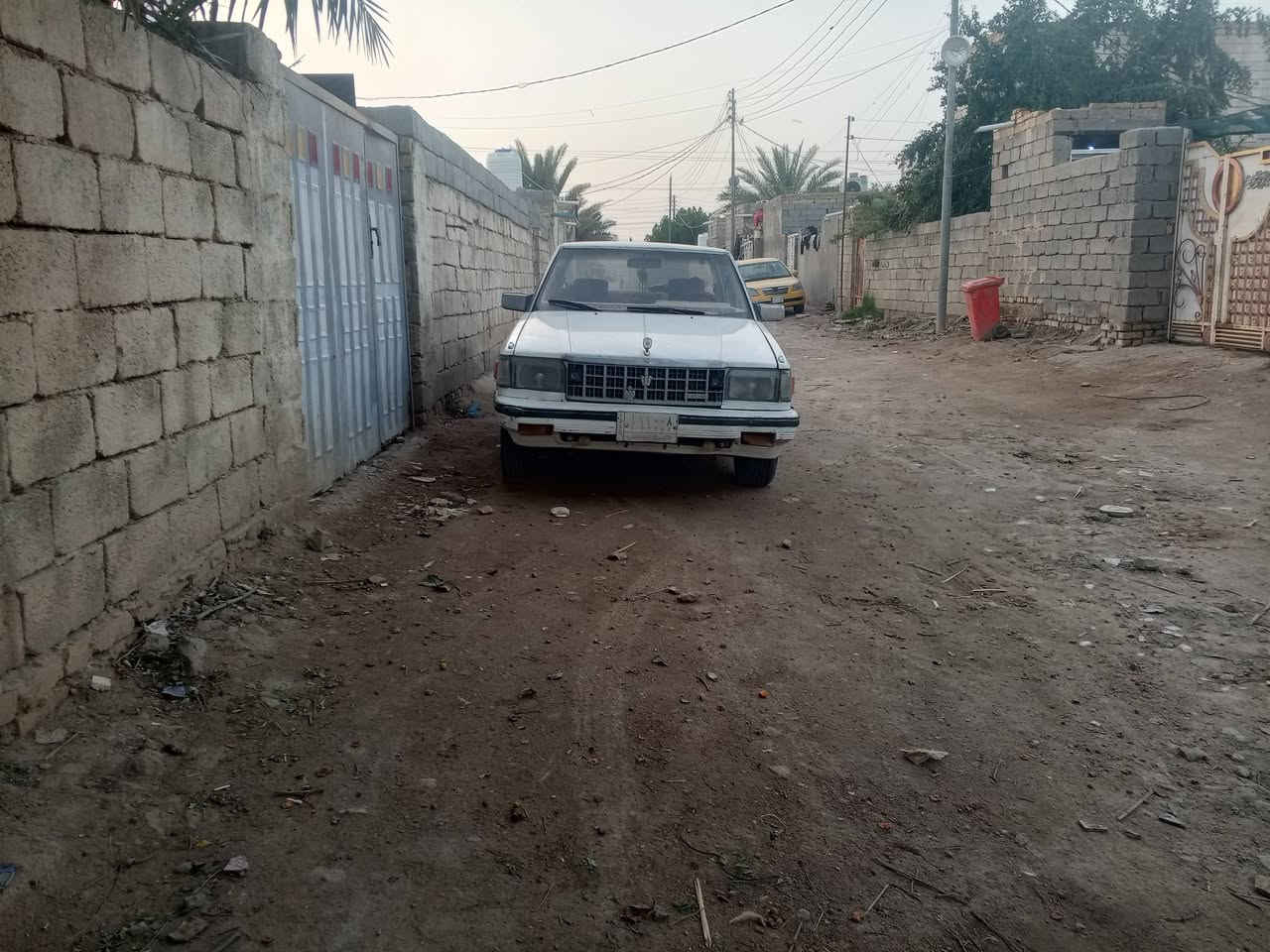 سلام عليكم سوبر 86 مكينه 2500 كير خير من الله
مداور ثاني يوم رقم قادسيه سنويه صاقطه باتري جديد 

طخم تاير جديد كهرباء كله شغاله من لطول للطول تبريد عوزه غاز سياره جاهزه مال جناي ترايك وين ميعجبك حداديه توني شاده  سعره خاص *********** بي واتساب مكان شطره
