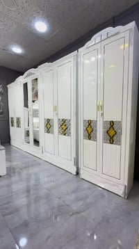 غرفة مرمري • ٧ قطع • كنتور ٦ باب