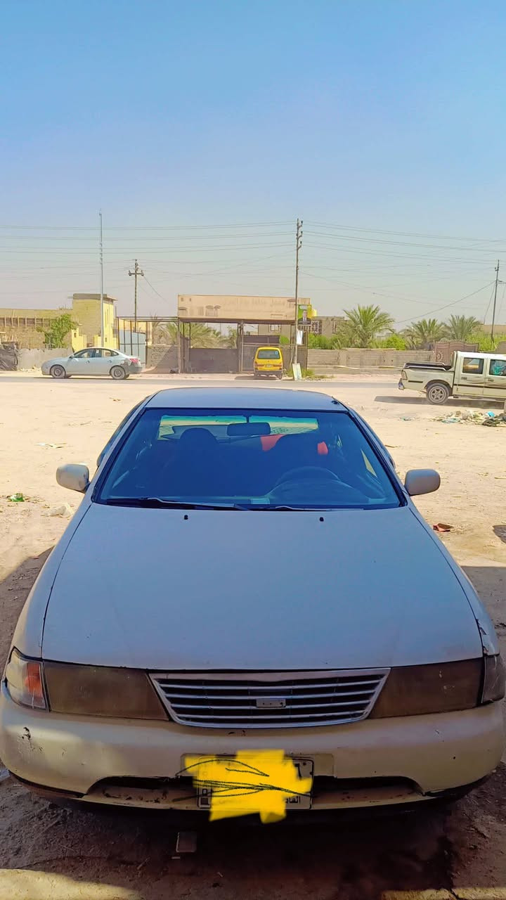 نيسان صني موديل 98 تبريد كير اوتوماتيك 30 سنويه ل28 
*********** 
كوفه براكيه
رقمه قادسيه 
راعيه يمي بالبراكيه
