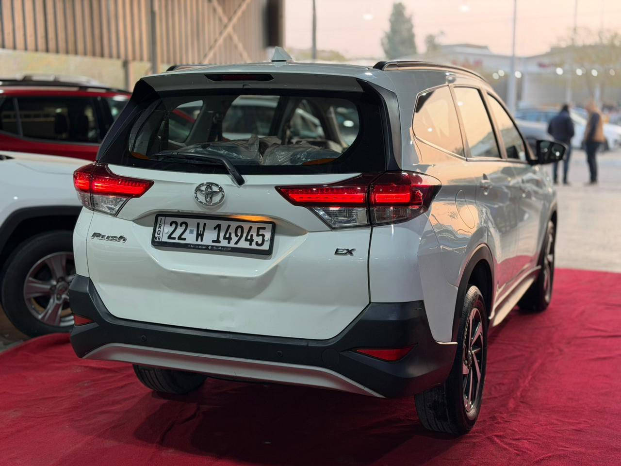 السلام عليكم تيوتا راش موديل 2023
سياره حلوه وجديده كلش مابيه اي نقص سياره  رقم اربيل  سعره 140
سياره وراد خليجي وصور هم موجوده داخل منشور 
***********
