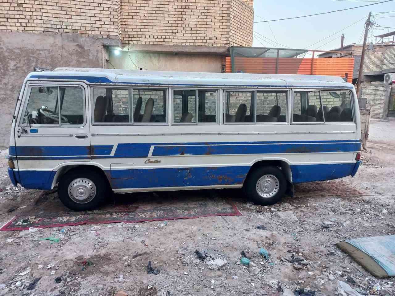 السلام عليكم كوستر كصيفه موديل 81 تخم تاير جدد كشنات راس الثور كهربائيات كله شغاله مكينه وكير حاويه كاز كرنفال سوبر صفر السعر ٦ ملايين ونص مكاني بغداد العبيدي ***********
