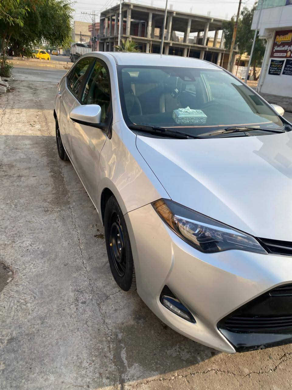 كورلا للبيع موديل 18 وارد امريكي ضررهة بونيد او جامرلغ سيارة بسمي مكان السيارة كركوك  حي العسكري السعر 145 بيهة مجال الاتصال علرقم ***********
