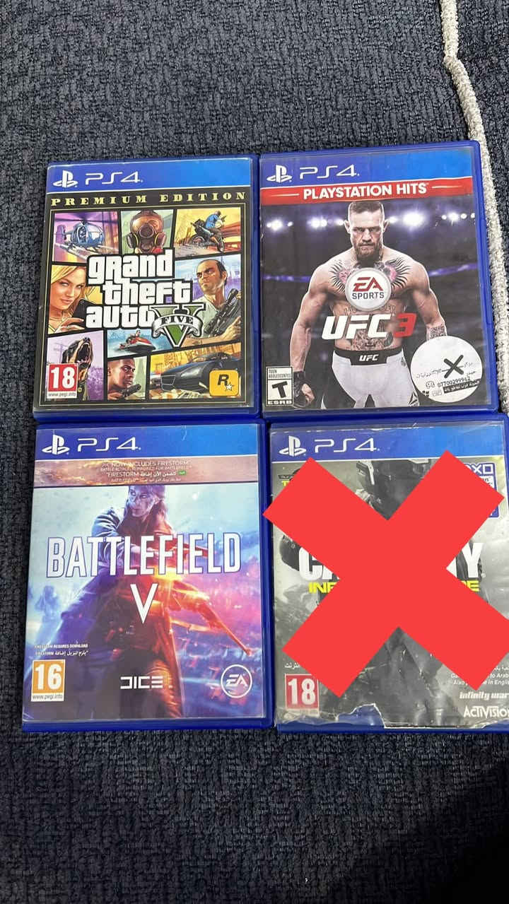 من رخصة الادمن                                                             🎮 للبيع: بلايستيشن 4 برو (PS4 Pro) بنظافة ممتازة مع كامل ملحقاته 🎮
السلام عليكم شباب، عندي جهاز PlayStation 4 Pro للبيع، الجهاز نظيف جداً واستخدام حشيم، وشغال 100% بدون أي مشاكل أو حرارة.
📦 الملحقات الويا الجهاز:
 جويستيك (يدتين تحكم): عدد 2 شغالين وبحالة ممتازة.
 الأقراص (الألعاب): 3 أقراص ألعاب أصلية 
 كامل الملحقات: (واير الطاقة الباور + كابل HDMI + واير شحن اليدات).
 الموقع: بغداد 📍
 للتواصل والاستفسار (اتصال أو واتساب): 📞 ***********
ملاحظة: البيع كاش ومستعجل، والشراي المباشر يتفضل يتصل وماقصر وياه
