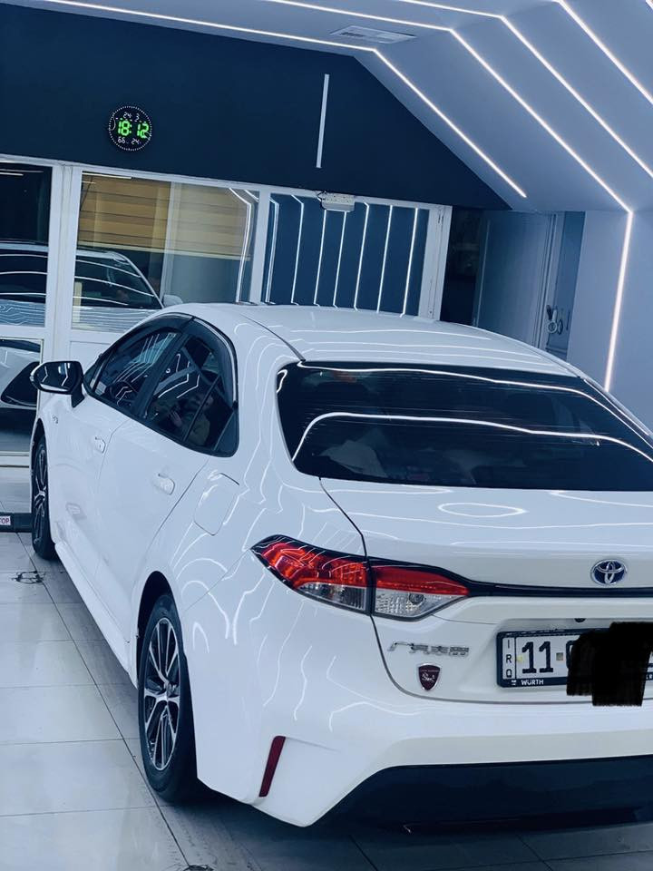 كورلا هايبرد فووول
كورلا هايبرد موديل24 الشكل الامريكي مواصافتة مبينة فوول 
سلايت 
رادار امامي 
كامرةخلفي كل المواصفات المعروفة ماشية48الف باسمي رقم بغداد تحويل ثاني يوم كفالة كما موضح بالسونار بتاريخ اليوم
السعر 153وبي مجال بسيط حك الجية مكاني سليمانية او اتواجد بديالى
للاتصال ***********
او***********
