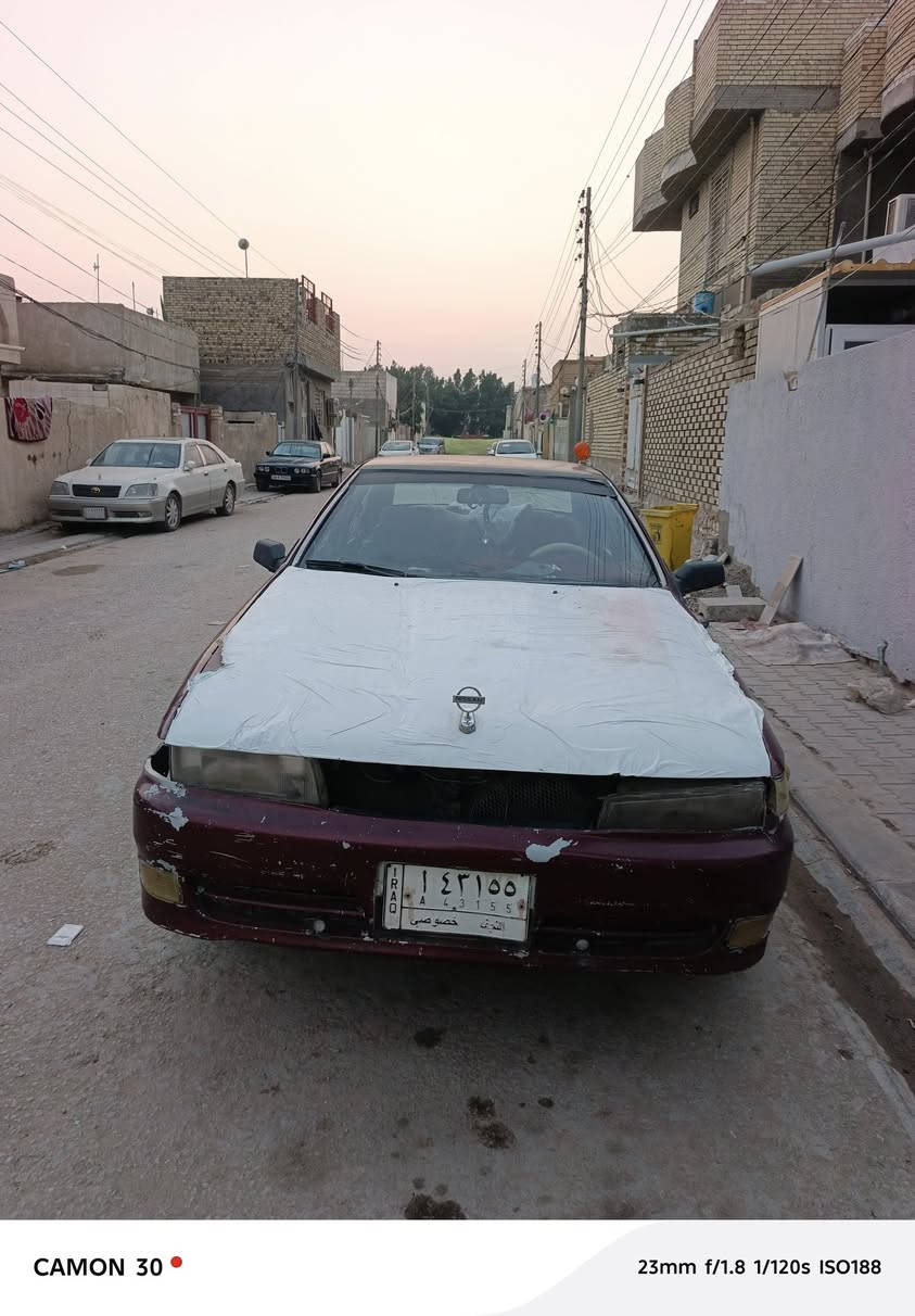 للبيع نيسان اولتيما موديل ١٩٩١ كير أوتو محرك ألفين نشطه حداديه فول وياله وتاير وتاير جدد كهربائيات عوزها شي بسيط رقم ألماني مداور ثاني يوم نجف
سعر ٢٥ وبيها مجال للطيبين ***********
