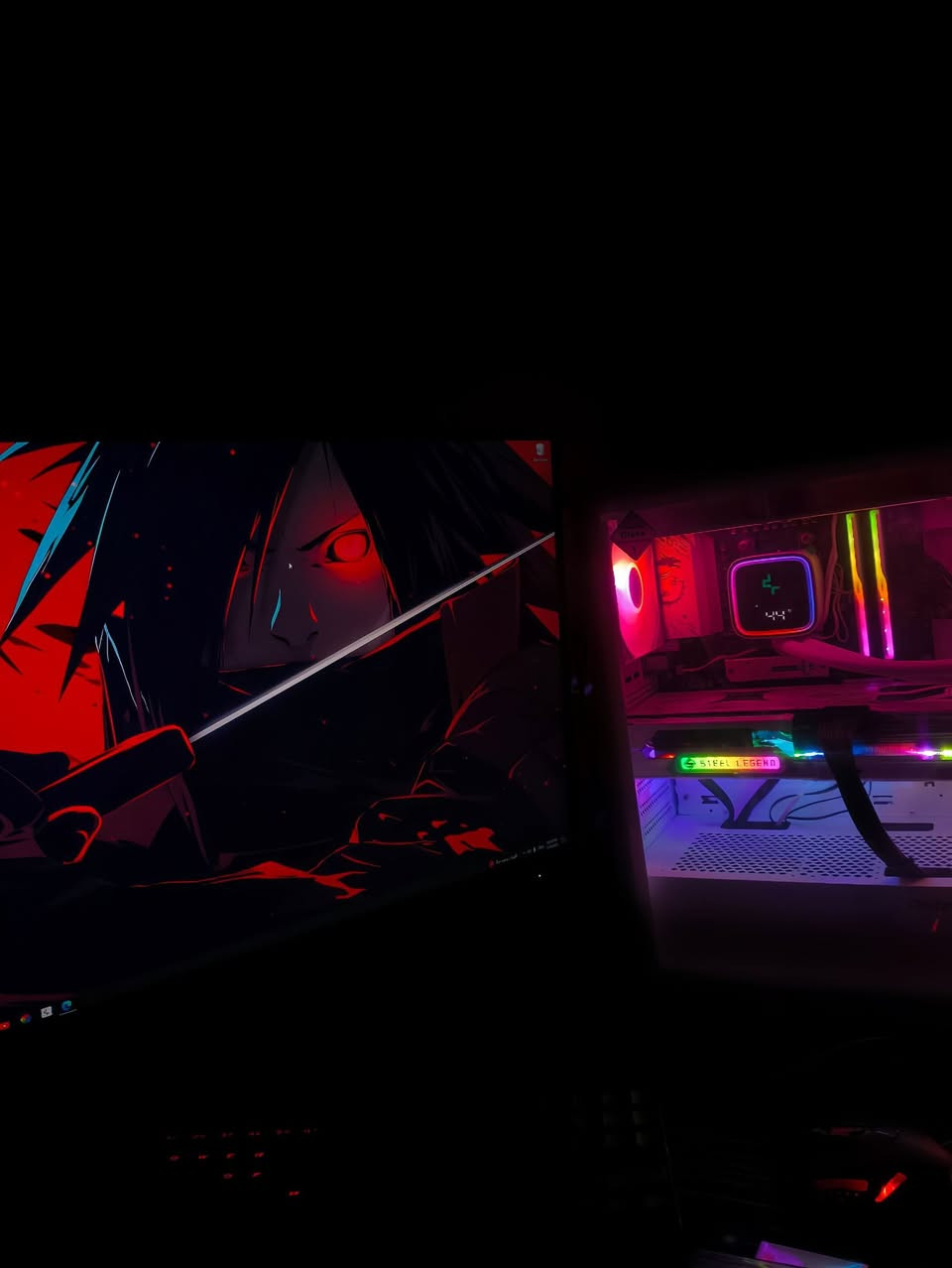 السلام عليكم تجميعه PC للبيع ما ناقصه شي + ضمان القطع كلهن موجود استعمال قليل بالاسبوع مره اشغلها اتابع فلم بيها وتبقه مطفيه للاسبوع الثاني

ASROCK STEEL LEGEND RX 9070 OC  16GB GDDR6

AMD Ryzen 5 9600x Desktop Processor

MSI B650M GAMING PLUS  WIFE 

RAM G_SKILL 32GB 6000

Deepcool LE720 360mm ARGB CPU Liquid Cooler - White

M.2 WD 1TB GEN4

"PSU: DQ850M 850W Gold "

MONITOR AOC 27INCH 2K 180HZ 0.5MS IPS

UPS ONLINE 1KV RIZON

سماعات هديه RAZER KRAKEN V3 X

ماوس كيمنك من ريد دراگون هديه + كيبورد ميكانيكي بلو سوتش هديه 

ماوس باد هديه 80×60 + ستاند للكرت

"السعر مليونين و400 وبيها مجال بسيط


**إذا كنت صاحب هذا الإعلان وتريد حذفه لأي سبب، رجاءا أرسل رسالة إلى الدعم الفني**