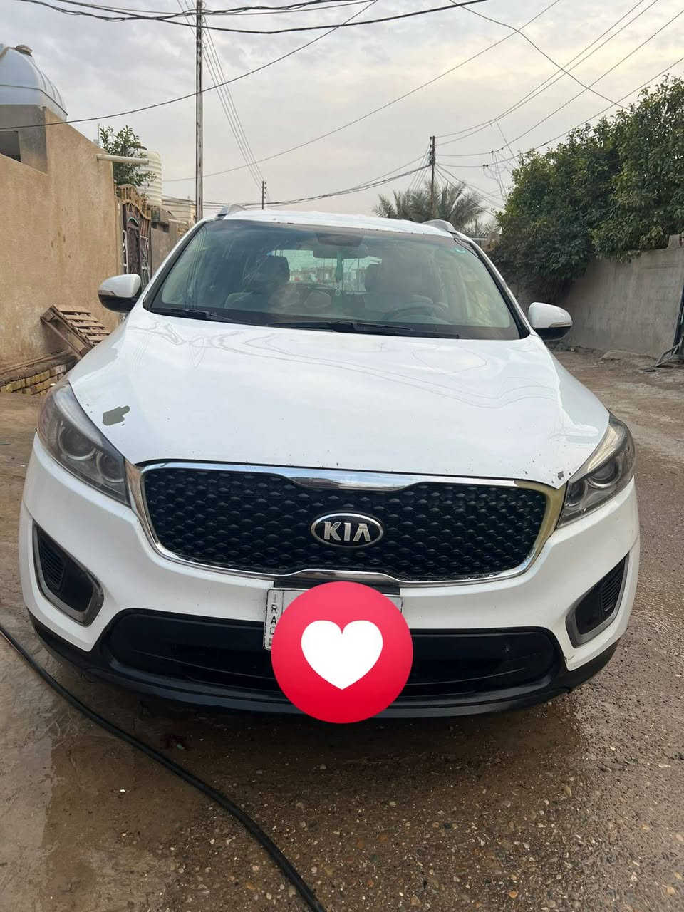 سلام عليكم سياره سورنتو 2016 رقم بغداد وارد امريكي ضربتها واردة بنيد ودعامية رقم ***********
