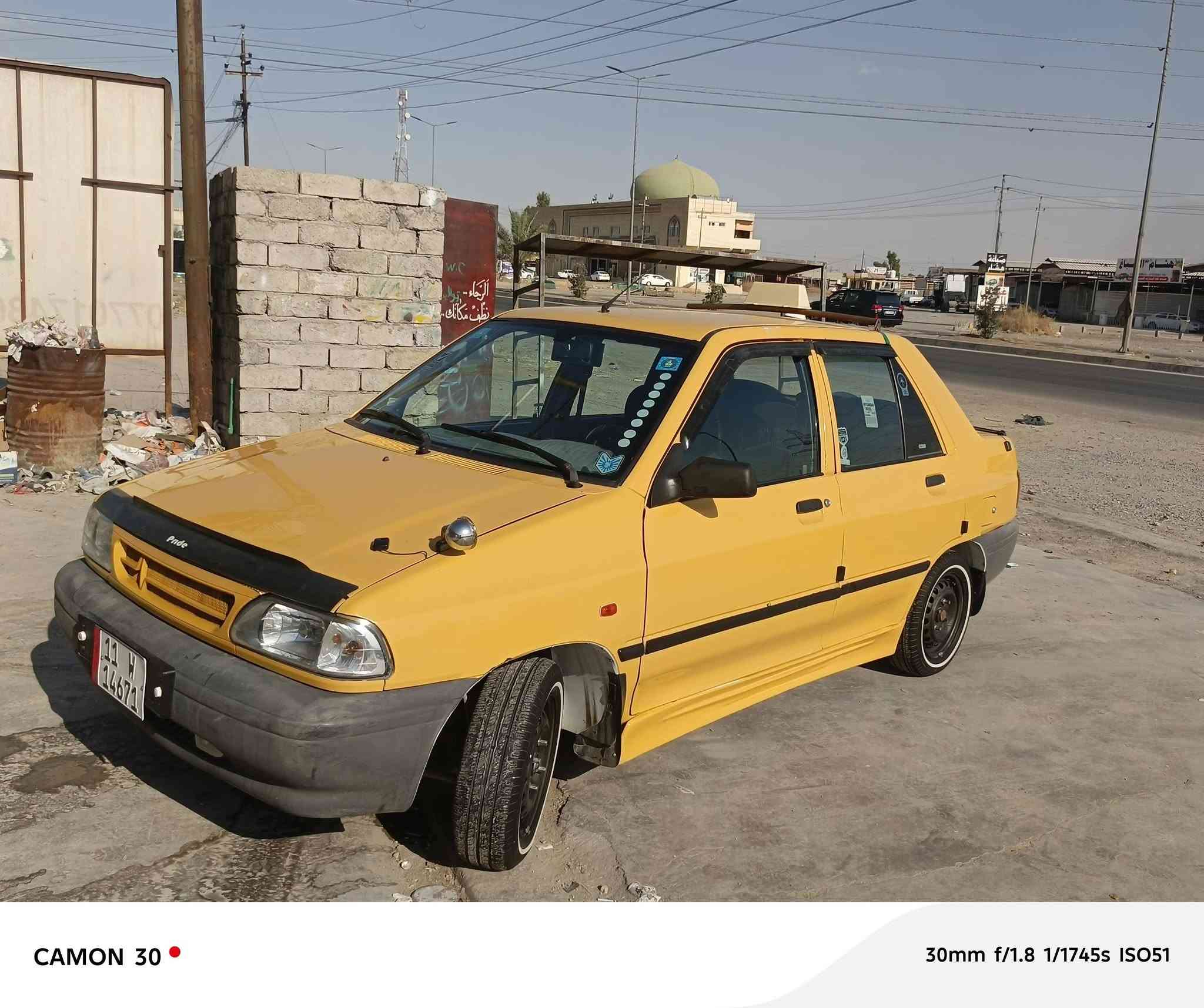 سايبا ٢٠١٥ رقم بغداد مشروع وطني بأسمنه تبريد شغال كير محرك كفاله
حدادية واربع تايرات جدد صبغ بلاد بيها دائر ونص صبغ
السعر ٣٧
***********
***********
