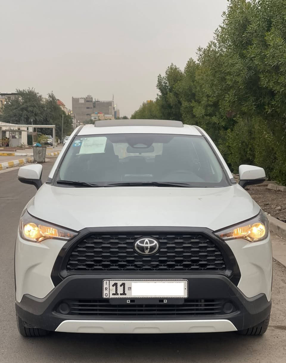 كورلا كروس هايبرد 2024 عداد المسافه 6 الاف بحالة الزيرو بدون اي ملاحظة رقم بغداد بأسمي
المواصفات فتحه سقف تبريد قطعتين شاشة ابل كار بلي رادار تحديد مسار قيادة ذاتية فول تحكم استيرن بصمة تشغيل وابواب نظام ترحيب عن قرب ذاتي تحكم مري كهرباء  اوتو لايت 
المكان المنصور  السعر ٢٦٥٠٠ مليون عراقي للاتصال ***********
